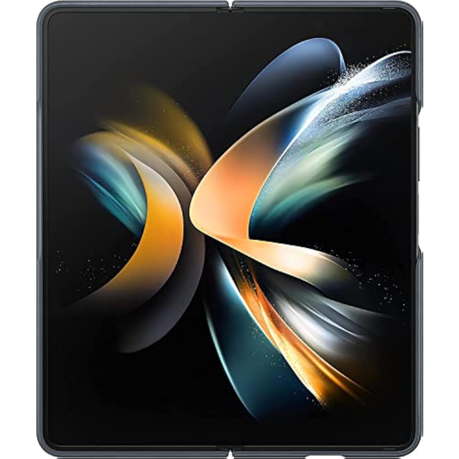 SAMSUNG Galaxy Z Fold 4 Case - Leather Cover, Protective, Premium, Elegant Phone Case with Front and Back Protection, Soft Surface - Bulk Packaging - (Gray Green), EF-VF936L-Leather