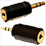 3.5Mm Stereo Jack To 2.5Mm Stereo Plug Earphone Adapter - 2.5Mm Stereo Male To 3.5Mm Stereo Female (2 Pack)