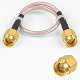 Sma Male To Male Pigtail Cable Wlan Antenna Cable Rg316 6"/15Cm For Wifi Wireless Network 2G 3G 4G Antenna Router Gsm Bluetooth Wlan Lan