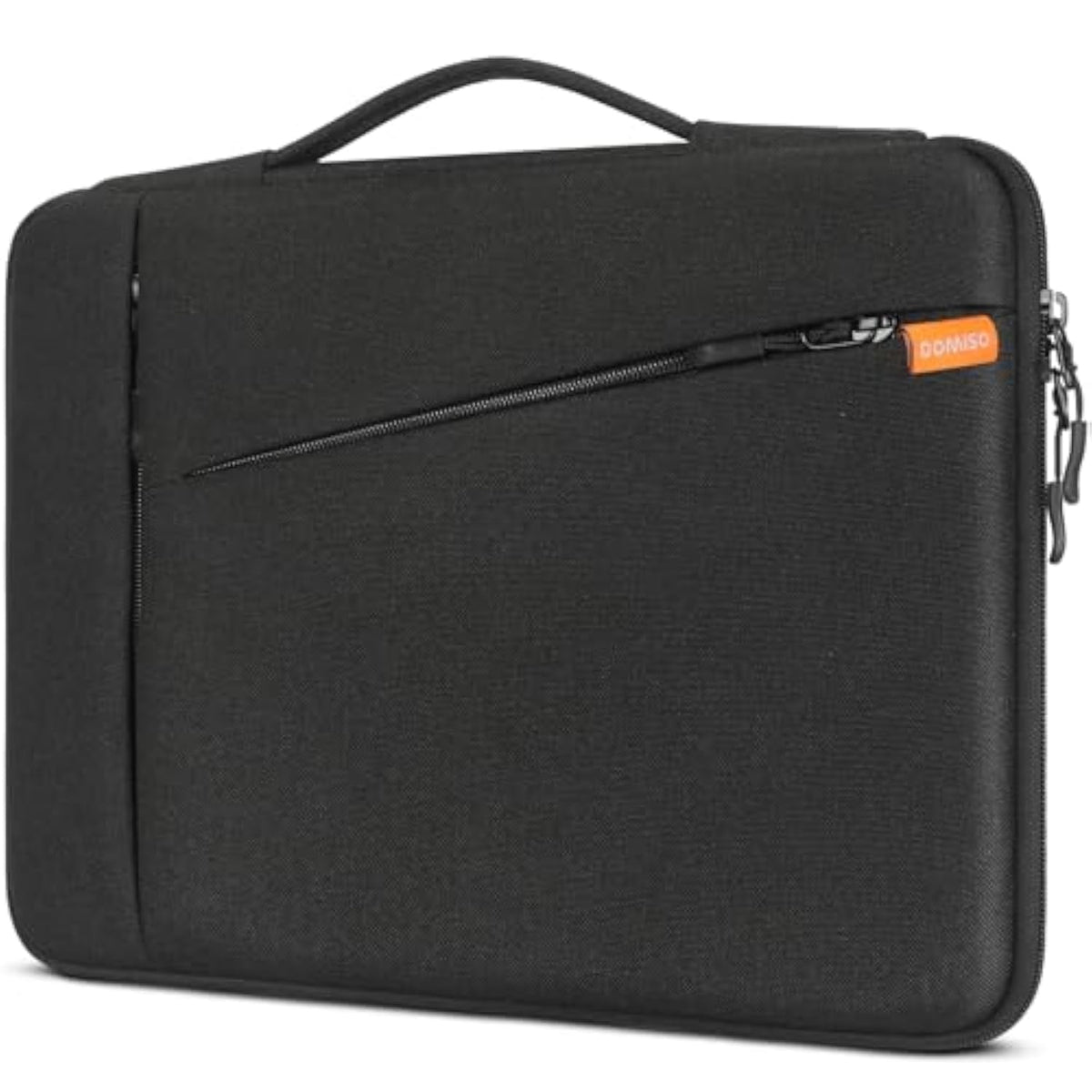 17.3 Inch Laptop Sleeve Case Water-Resistant Computer Cover Bag With Extendable Handle For Hp, Dell, Asus Notebook,Black