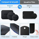 Metal Plate For Phone Magnet, 10 Pack Magicplate With 3M Adhesive Replacement For Magnetic Phone Car Mount Holder & Cradle & Stand (Vent/Cd/Windshield/Dashboard) - Rectangle And Round