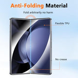 [2 Pack] For Samsung Galaxy Z Fold 5 Screen Protectors Flexible Soft Inner Screen Epu Protective Film Full Coverage Clear Bubble-Free Case Friendly Screen Protector For Galaxy Z Fold 5, 7.6-Inch