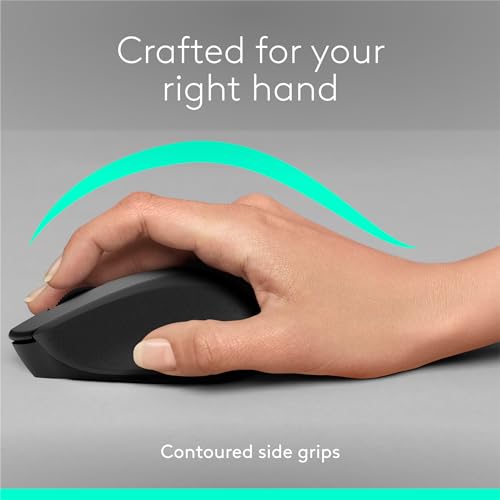 M331 Silent Plus Wireless Mouse- Black