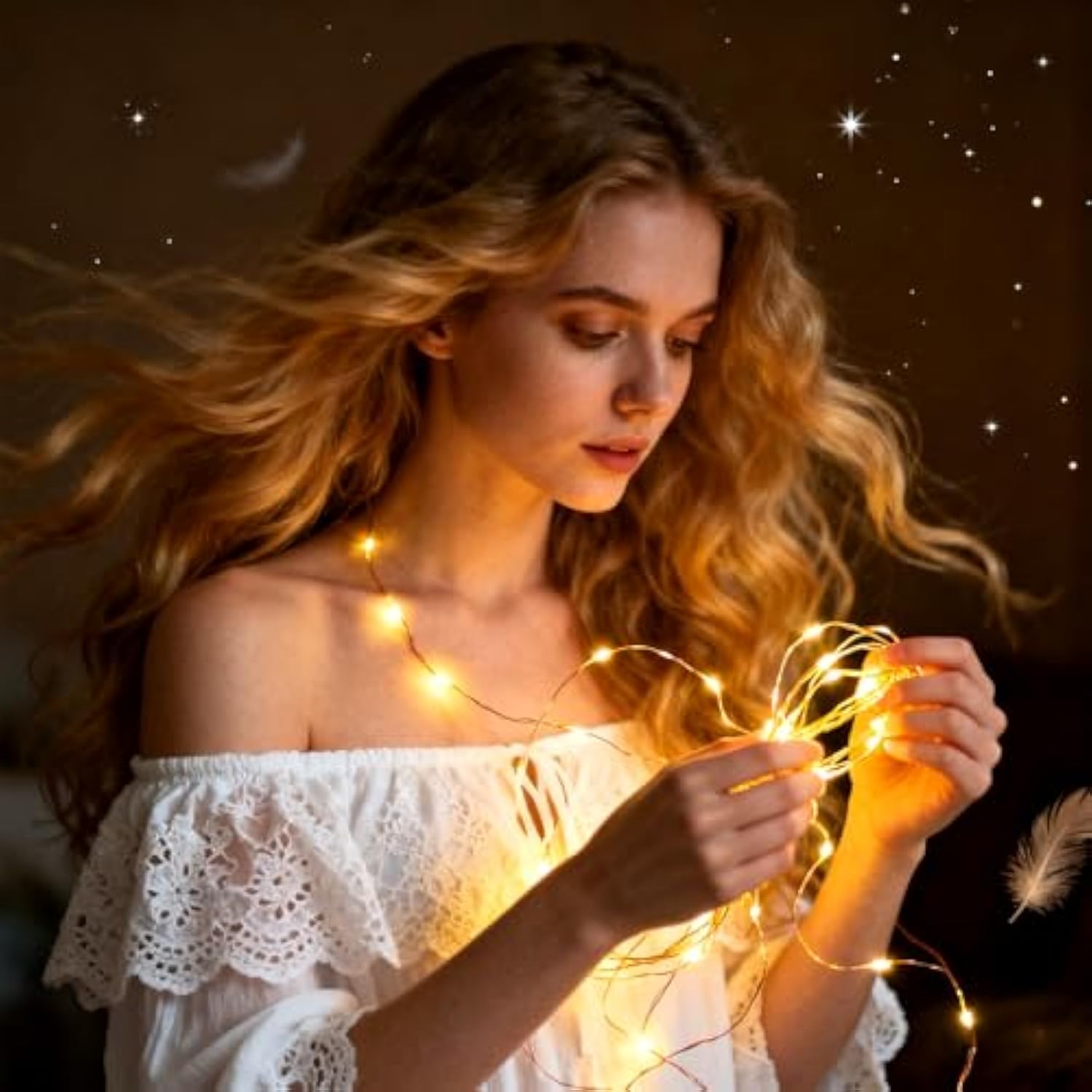 10 Pack Fairy Lights With Timer,10Ft 30 Led String Lights 8 Modes Fairy Lights Battery Operated Waterproof For Diy Weddi