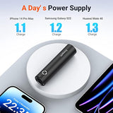 Fast Charging Portable Charger 5000Mah,External Battery Power Bank With 5V/2.4A Output And Usb-C Input(Recharge Only), Battery Pack Compatible With Iphone,Samsung Galaxy And More-Black