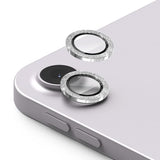 (2 Set for iPad Air 13/ Air 11 M3 Camera Lens Protector, Glitter Bling Sparkly Tempered Glass Camera Cover Protector Metal Individual Ring