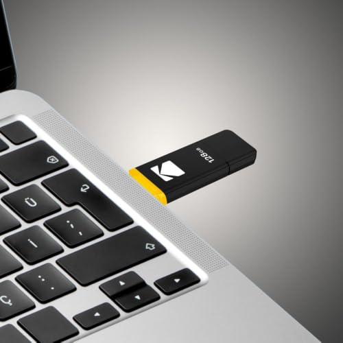 Ekmmd128Gk103 - Usb Drive 3.2/3.1/3.0-128 Gb, 128 Go - Classic Serie - K100 Model - Black Mat C