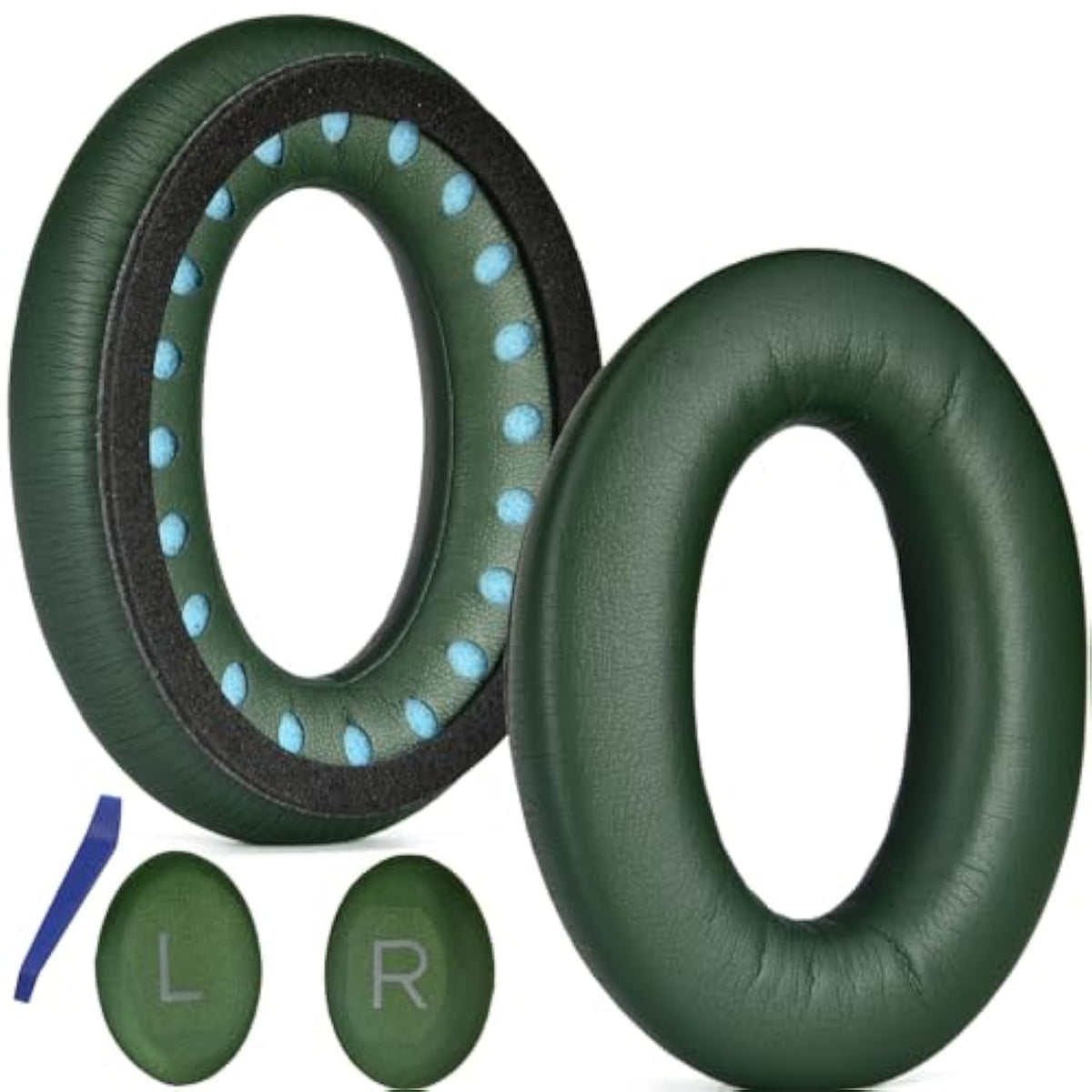 Quietcomfort 45 Replacement Ear Pads For Bose Qc45 Qc35 Headphones Ear Cushions Earpads Cover Repair Parts (Green)