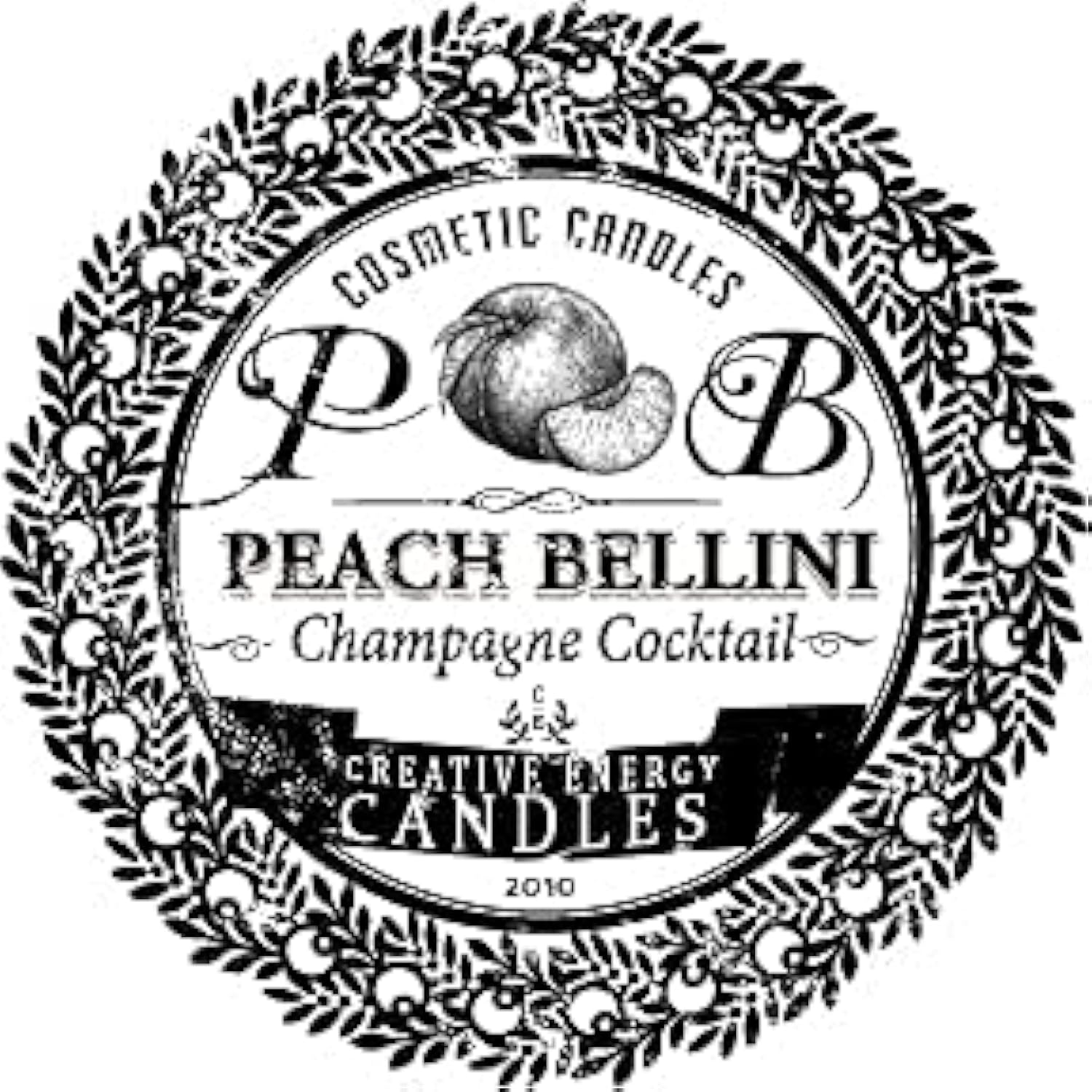 Lotion Candle - Grande Champagne Series Scented Massage Candles For Self Care, Peach Bellini 2-In-1 Soy Wax Candle With Essential Oil Blends, Coconut Oil, And Vitamin E