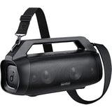 Anker Motion Boom Plus Ip67 Outdoor Speaker With 80W Stereo Sound, Black