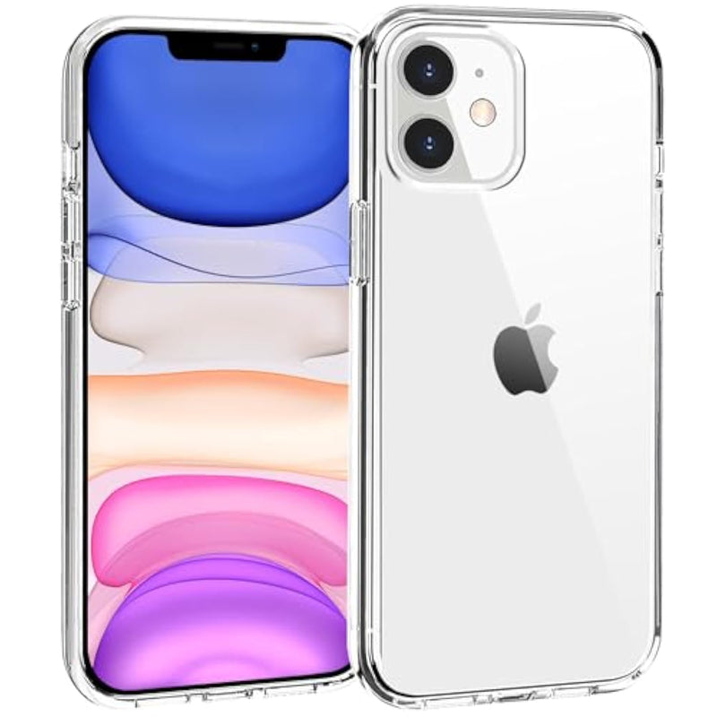 Phone Case Compatible With Iphone 11, Clear Case Shockproof Protective Bumper Slim Cover For 6.1 Inch