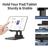 Super Sturdy Tablet Holder For Desk Compatible With Ipad Tablets Portable Monitor 7 15 6
