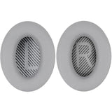 Geekria Replacement Ear Pads for Bose New QuietComfort, QC 45/ 35II/ 35IIGaming/ 35/25/ 15/ SE, AE 2/2i/2w, SoundTrue, SoundLink AE2 Headphones, Ear Cushions with Video Guide (Silver Grey)