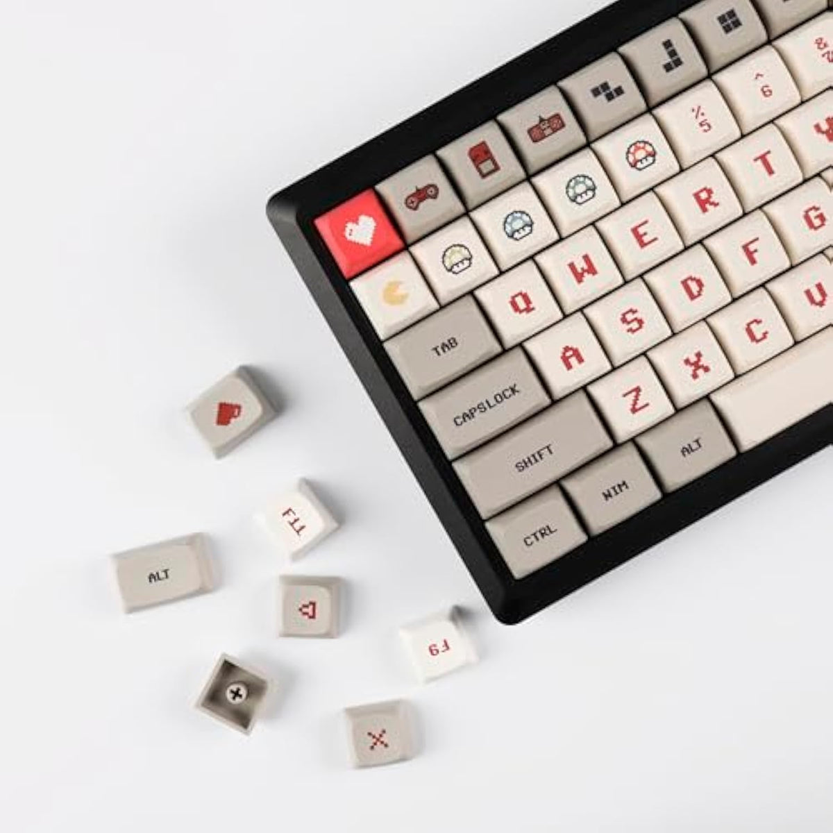 146 Key Gameboy Dye Sub Zda Pbt Keycap Similar To Xda For Mx Keyboard 104 87 6