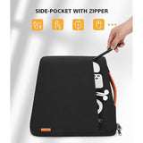 Laptop Sleeve Case 17 Inch Computer Carrying Bag For Lg Gram 17/Dell G7/17.3" Lenovo Legion 5/5I/Ideapad L340/Hp Gaming Pavilion 17/ Envy Laptop 17/17.3" Hp Probook 470,Black
