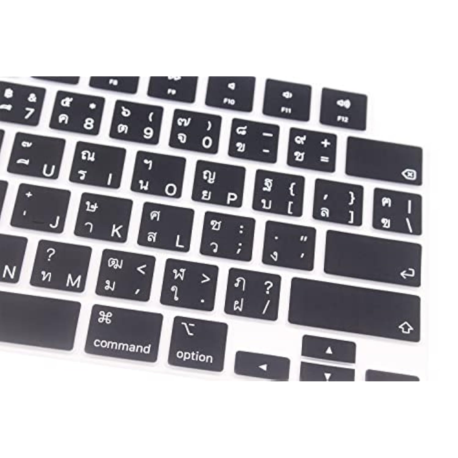 Thai Language Silicone Keyboard Cover Skin Compatible For 2022 Macbook Air 13.