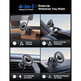 For Magsafe Car Mount,Phone Holders For Your Car Accessories Dashboard Vent Iphone Car Mount Magnetic Phone Holder Mount For Truck,Gps M Ount For Garmin Fit Iphone 16 Pro Max 15 14 13 12