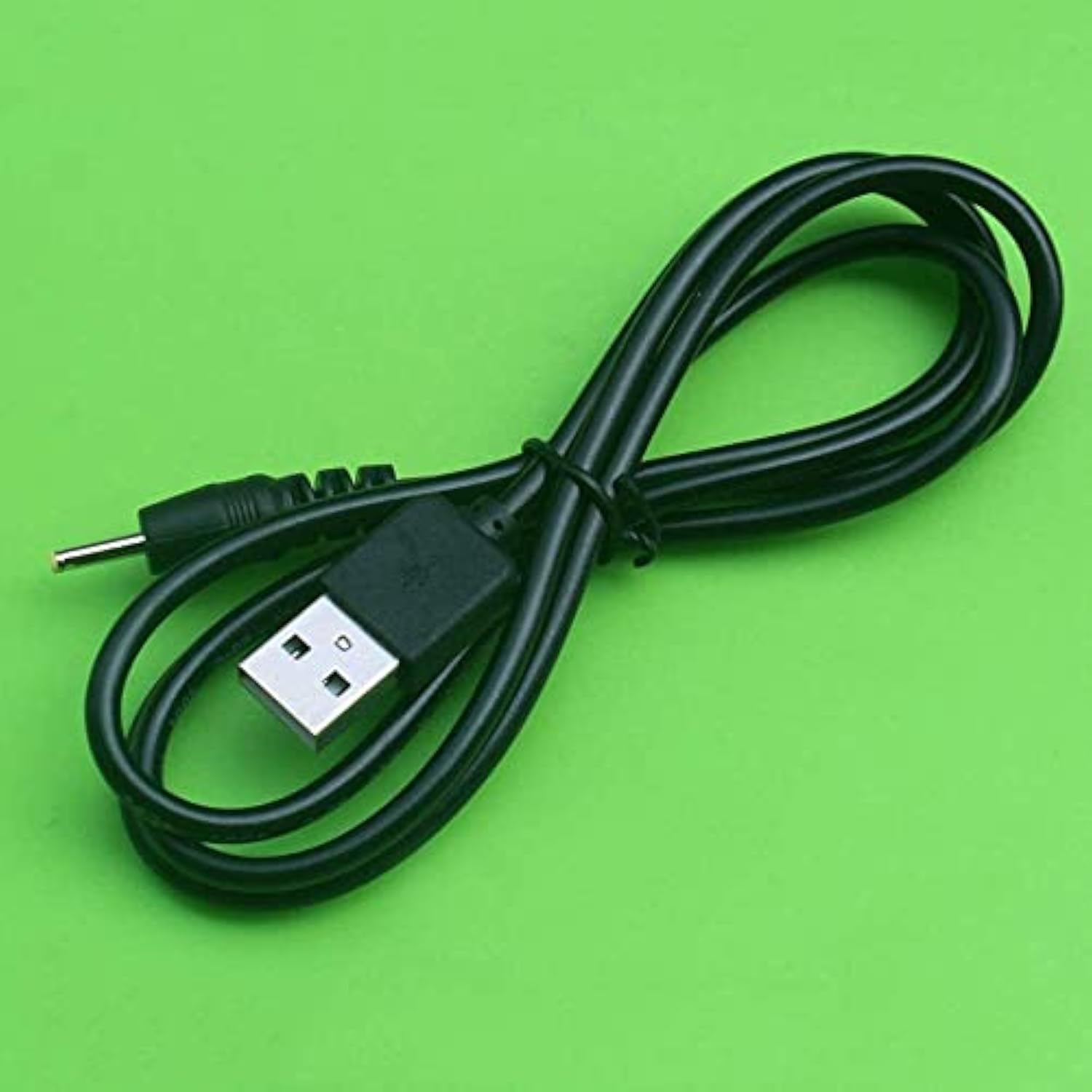 [2 Pack Usb Dc Power Cable 2.5Mm X 0.7Mm, Usb Charging Wire 5V Barrel Jack Plu