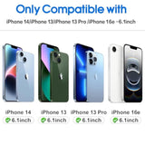 [2 Pack] Matte Glass Screen Protector Designed For Iphone 14 2022/Iphone 13/13 Pro, Install Frame/Bubble Free/Anti-Glare, 9H Tempered Glass Clear For Iphone 13/13 Pro 2021 6.1Inch