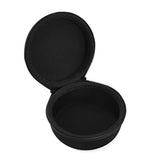 Geekria Shield Headphones Case Compatible with Koss Porta Pro PP, Sony Xperia Ear Duo True, Replacement Hard Shell Travel Carrying Bag (Black)