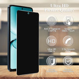 3 Pack Privacy Screen Protector for Motorola Moto G 2026/ G Play 2026, Anti Spy Private Tempered Glass Film, 9H Hardness, Case Friendly