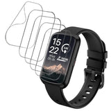 [5 Pack] For Qveq Band 3 / Bestinn H80 / Mindrose H80 / Ruimen L2B Fitness Tracker Screen Protector 1.47", Hd Clear Full Coverage Anti Scratch Bubble Free Soft Tpu Screen Protector Film