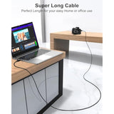 Usb A To Usb A Cable 6Ft, Usb 3.0 Type A To A Male Cable Double Sided Usb Cord For Data Transfer Compatible With External Hard Drives Laptops Cooling Pad/Fan Printer Scanner Speaker Dvd Player Usb Hub