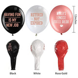 48 Pieces 12 Inches Retirement Balloons Decoration Happy Retirement Su
