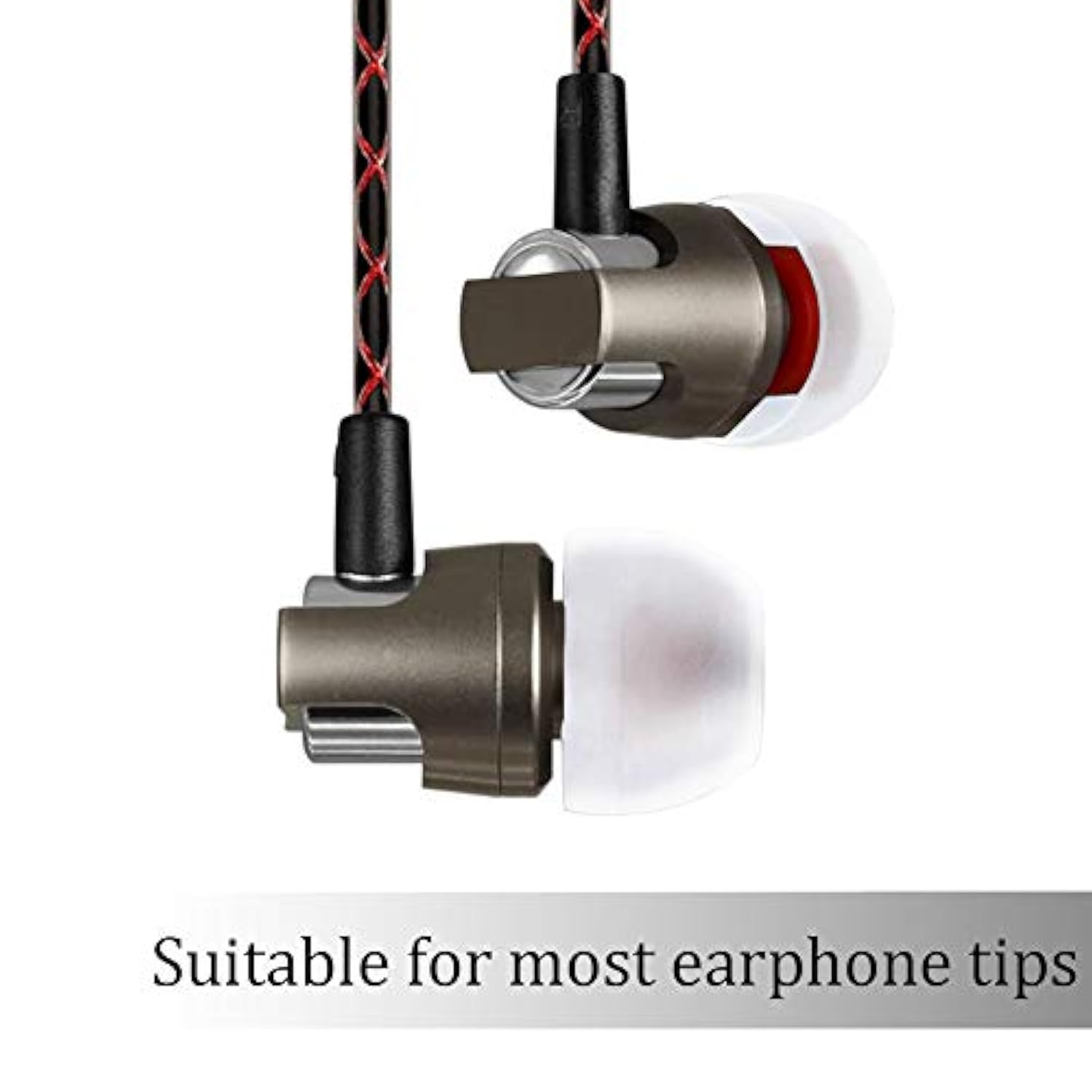 10 Pairs Small Clear Color Silicone Replacement Ear Buds Tips For Audio-Technica Skullcandy Monster Sony Ultimate Ears Sharp Sennheiser Plantronics Tdk Phillips Panasonic Denon Griffin Jvc