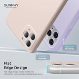 Design For Iphone 11 Pro Case With Camera Protection, Straight Edges Liquid Silicone Phone Case For Iphone 11 Pro 5.8 Inches, Light Pink