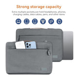 Laptop Sleeve 14 Inch Waterproof Laptop Case 360 Protective Shockproof 14 Inch Computer Bag With Pocket For 14" Macbook, Hp, Dell, Lenovo, Acer,Other 14" Laptop, Gray