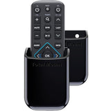 2-Pack Universal Remote Control Holders Wall or TV Mount Medium Black