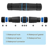 Waterproof Rj45 Coupler, Shielded Female To Female Waterproof Ethernet Coupler