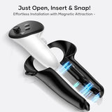 Silicone Head Strap And Controller Grip Case Bundle Compatiable For Meta Quest 3S Accessories Duo Active Strap Replacement With Magnetic Grip