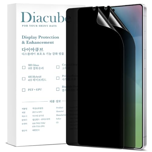 For  Galaxy S26 Ultra [Upgraded 27°] Privacy Screen Protector [2 PACK][Fast Fingerprint ID Unlock][Anti-Spy PET Film][Easy Installation with