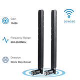 Cellular Trail Camera Replacement Sma Male Antenna Compatible With Spypoint Lm2 Flex Flex-S Flex-M Flex-Dark Flex G-36 Moultrie Edge Spartan Covert 4G Lte Cellular Trail Camera, 2-Pack