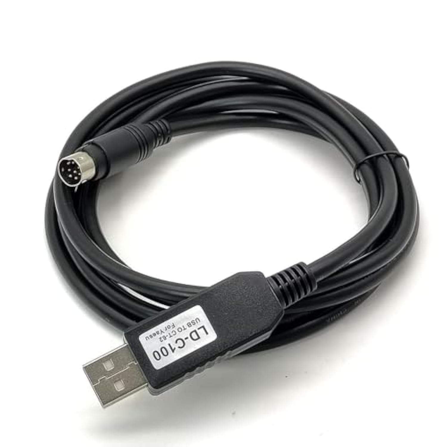 Usb To Mini Din 8Pin Male Connector Straight With Rs232 Usb Ct-62 Cat Data Cable 1.8 Meter