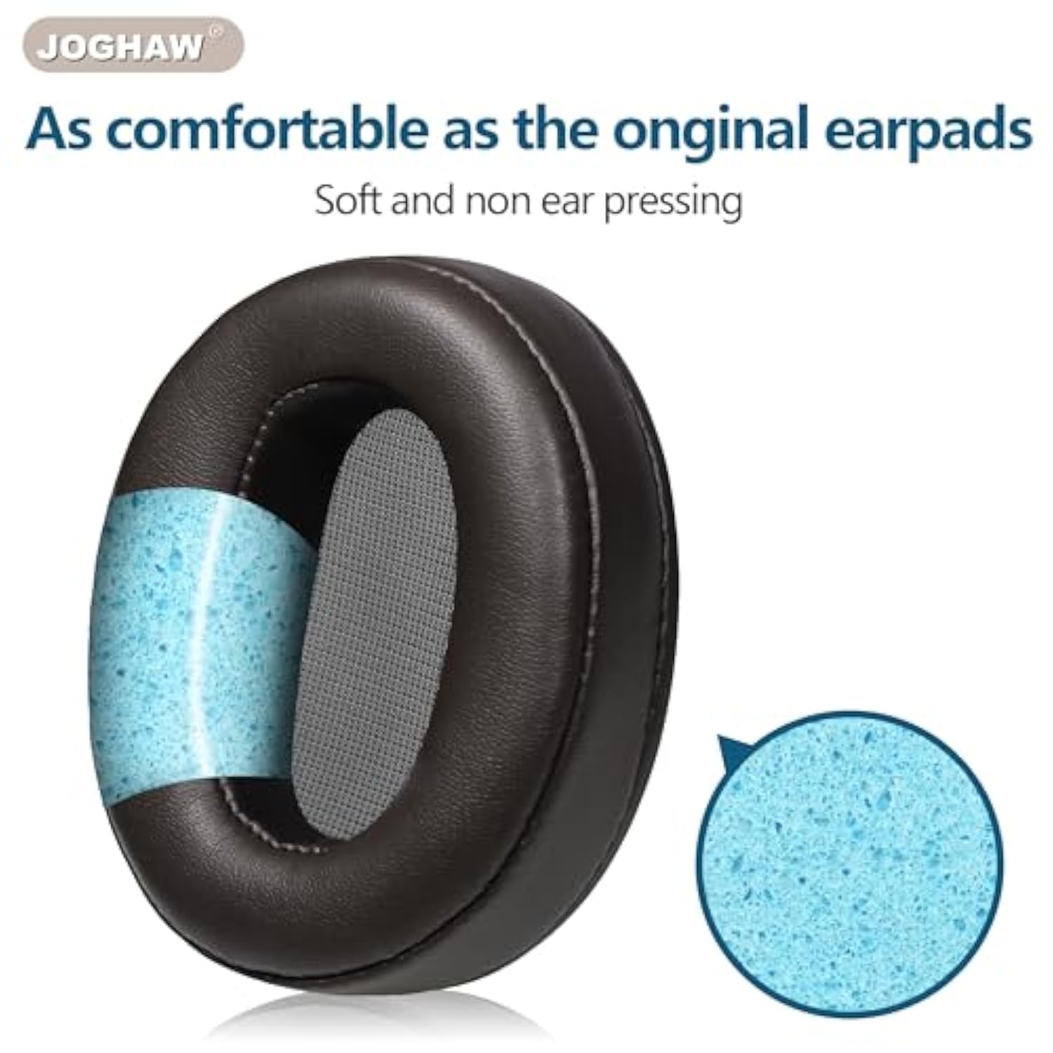 Replacement Ear Pads For Headphones - Compatible For Sony Mdr-1A/Mdr-1Adac | Premium Protein Leather Cushions With Soft Memory Foam For Comfort - Brown