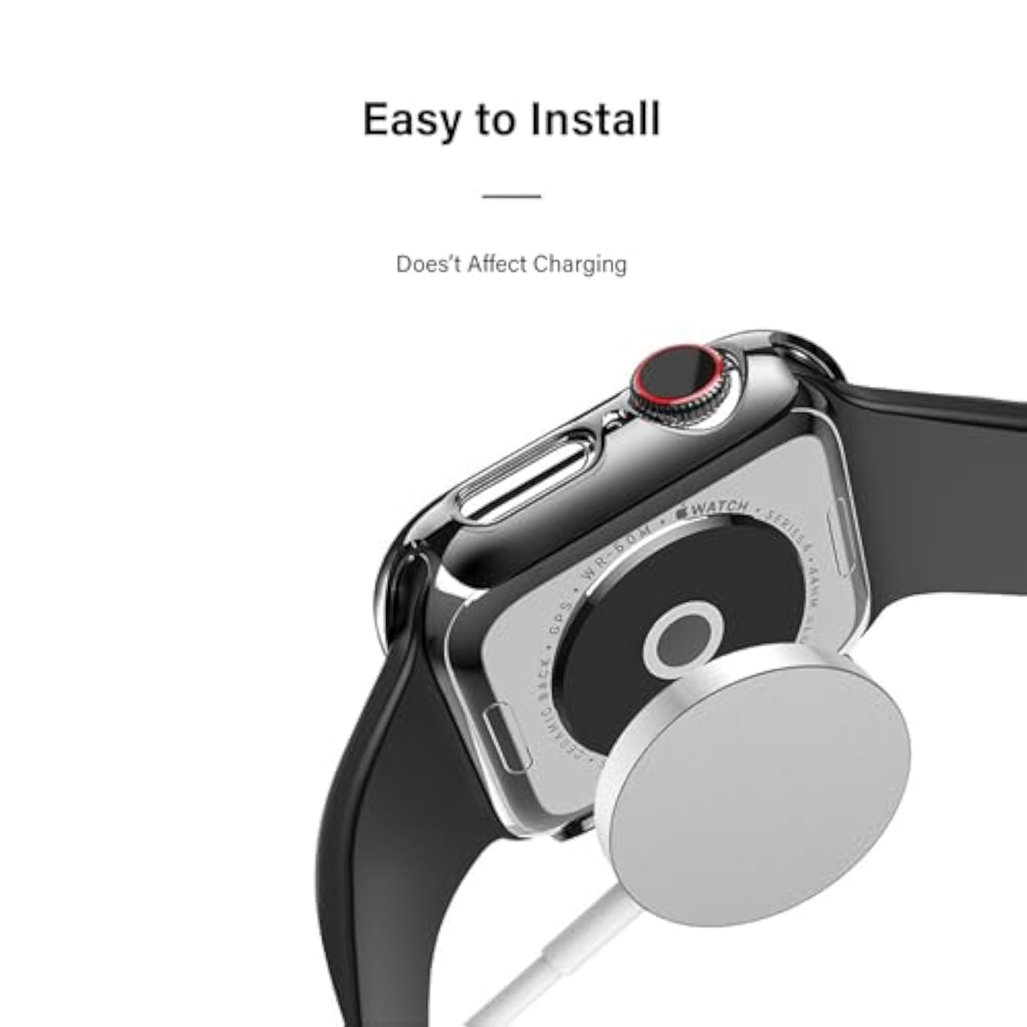 2-Pack Case with Screen Protector for Apple Watch 40mm SE 6 5 4