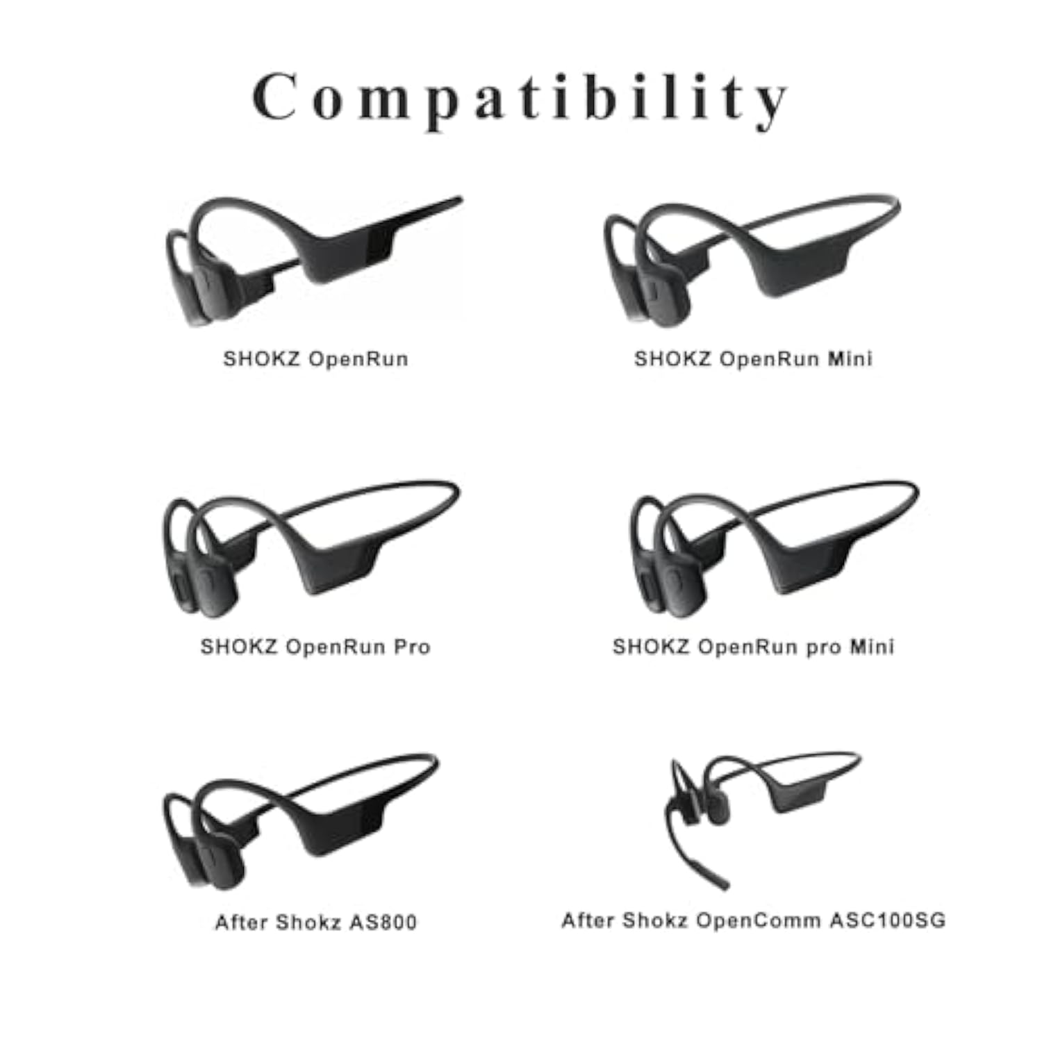 2 Pack Usb C For Shokz Charging Cable, Magnetic Charger Cord Compatible For Aftershokz Aeropex As800, Shokz Openrun Pro, Openrun, Openrun Mini, Opencomm Bone Conduction Headphones