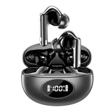 A90 Bluetooth earphones, equipped with an intelligent color touch screen, supporting ANC and ENC active noise reduction functions, wireless audio