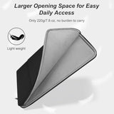 15 15.6 16 Inch Laptop Sleeve Case For Macbook Air 15/16 Inch/Macbook Pro 16 Inch, Water-Resistant Protective Portable Laptop Cover Bag For Hp/Dell/Asus/Acer/Huawei, Black