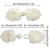 10Pcs Chinese Closure Buttons, Chinese Knots Frog Buttons Closure Sewi