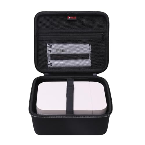 Hard Case For Liene M100 M110 M200 4X6'' / Hprt 4X6'' Photo Printer/Hprt Cp4100 / Yoton/Idprt Instant Picture Printer,Black (Case Only)