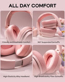 X Aula G7 Pro Wireless Gaming Headset, Dual Mode BT5.3 & 2.4GHz, 7.1 Surround Sound, 80+ Hour Battery, RGB Light, with Noise Canceling Mic for PS5,