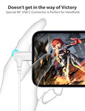 USB C Wired Earbuds for iPhone 17 16 15 90° Right Angle in-Ear Type C Headphones with Microphone Magnetic Hi Fi Stereo USB C Earphones for