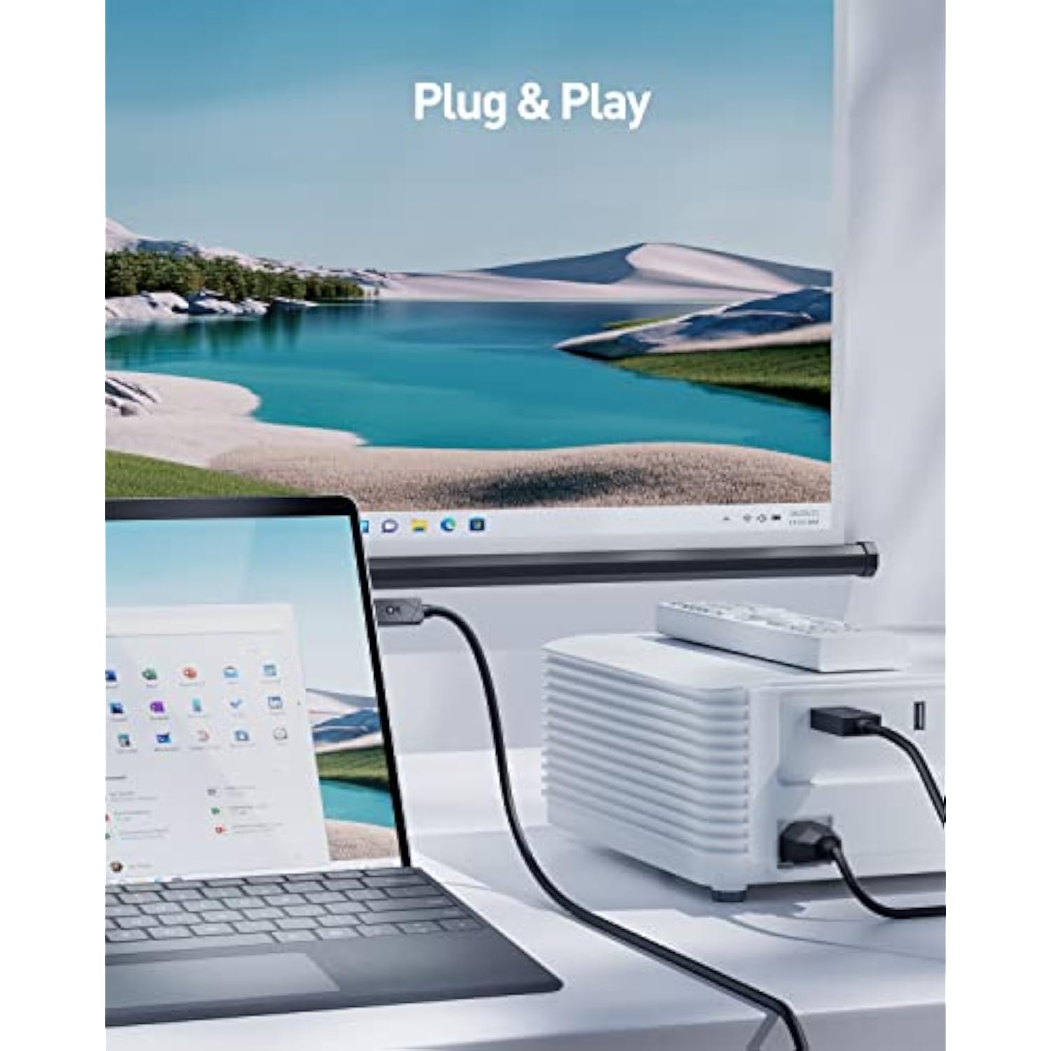 [Designed for Microsoft Surface] Cable Matters 48Gbps USB-C to HDMI Cable 6 Fe