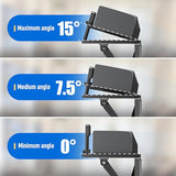 No Drilling Soundbar Mount,Adjustable TV Top Shelf Compatible with ,LG,Vizio,Bose,JBL,Sonos,Universal Floating Bracket Holds up to 11 lbs,Black