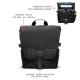 Chrome Industries Warsaw 30L Pack for Men & Women – Utility Backpack with Cargo Straps & Laptop Sleeve to Hold Most 16” Computers – Bag Is Made for Travel, Work, Hiking, School, Plane Carry-On – Black