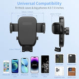 Cup Phone Mount For Car, [Upgraded Version] Universal Cup Phone Cradle Holder With Long And Adjustable Neck, Friendly Compatible With Cell Phone Iphone, Samsung, Google And All Smartphones